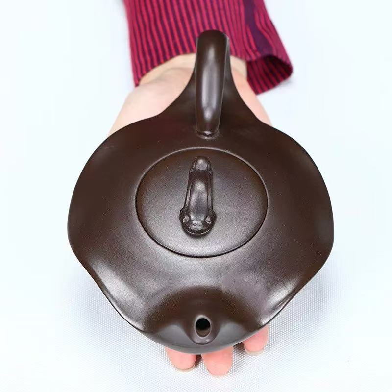 Lotus Purple Clay Tea Pot