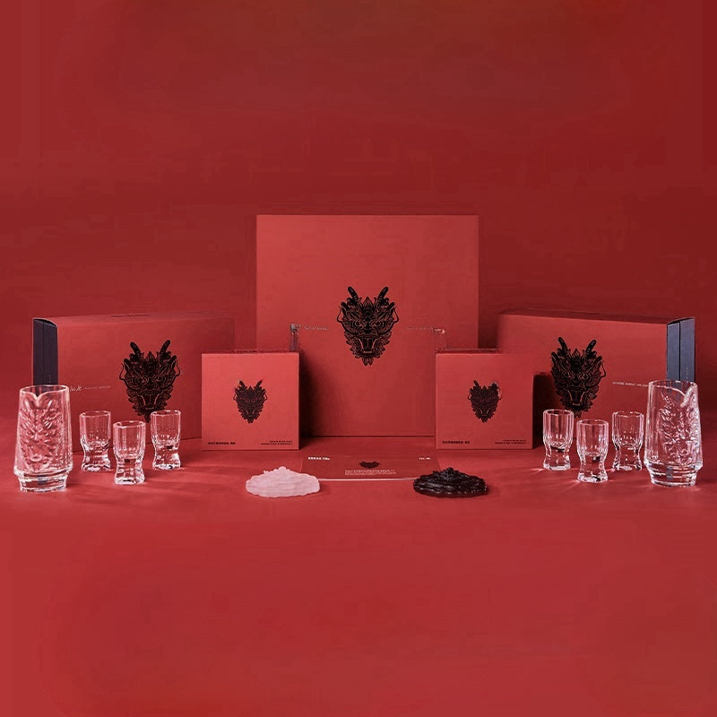Premium Chenlong Crystal Wine Set Gift Box