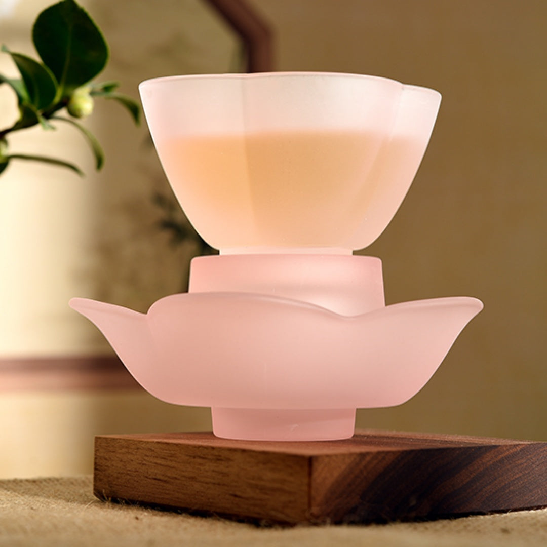 Peach Blossom Tea Set Gift Box – Classical Chinese Style Home Tea Set