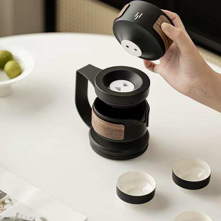 Automatic Rotating Tea Set