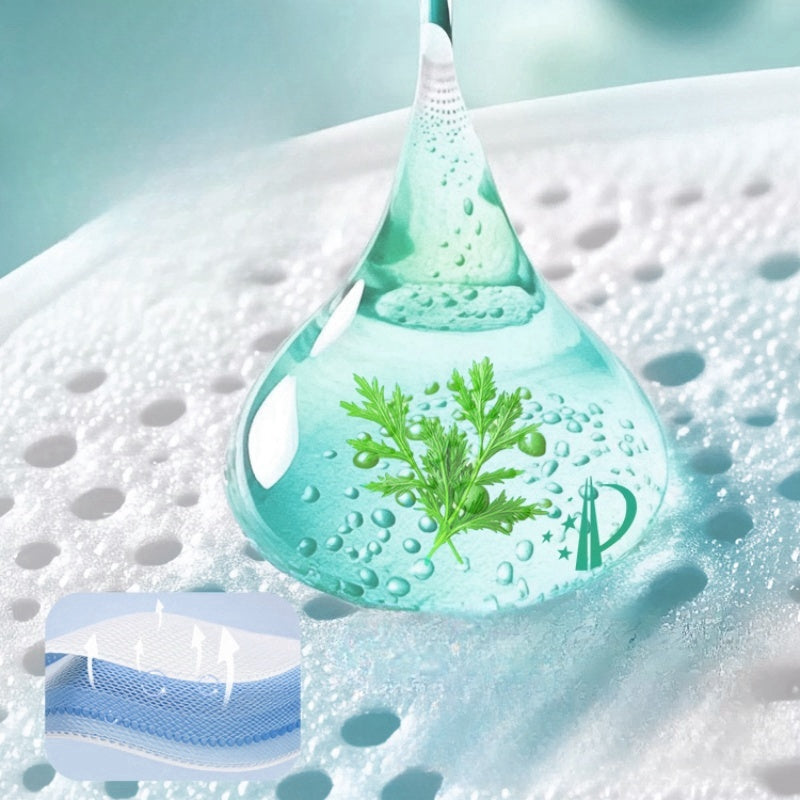 Pure Natural Mugwort Herbal Day And Night Sanitary Pad 10 Boxes Combo