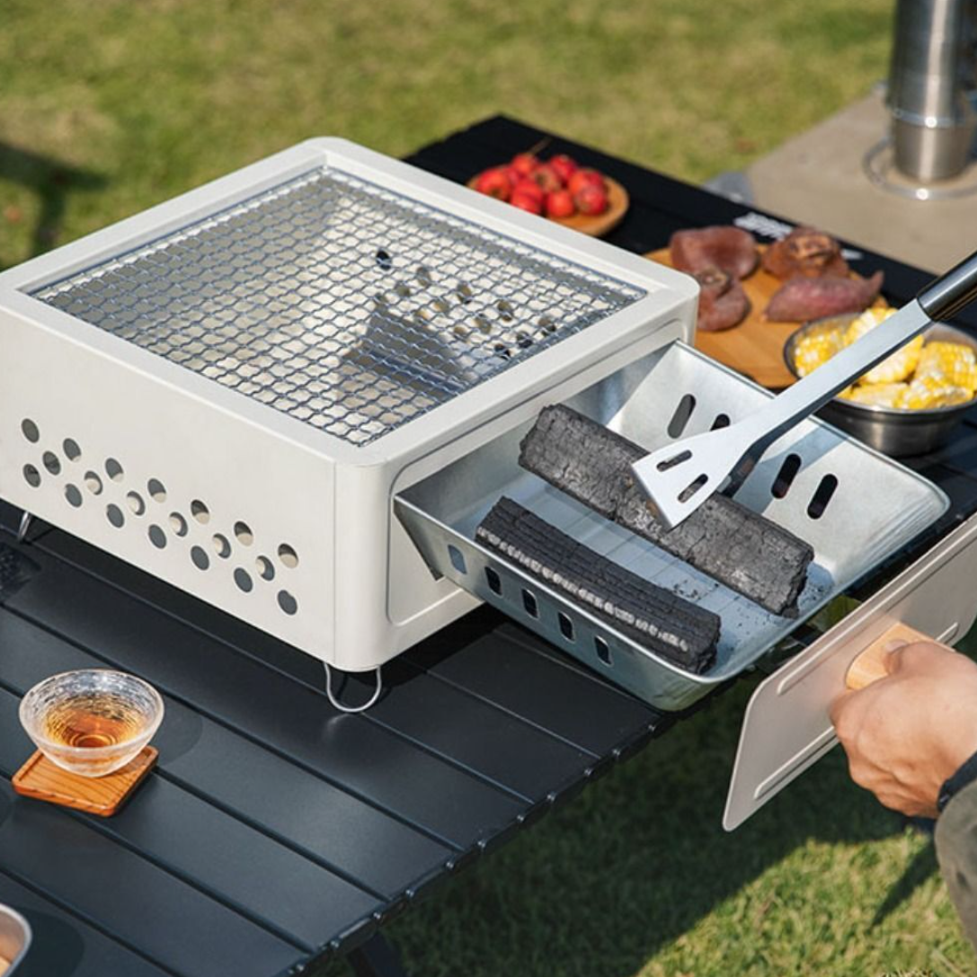 #148 Portable Multifunctional Charcoal Grill Stove