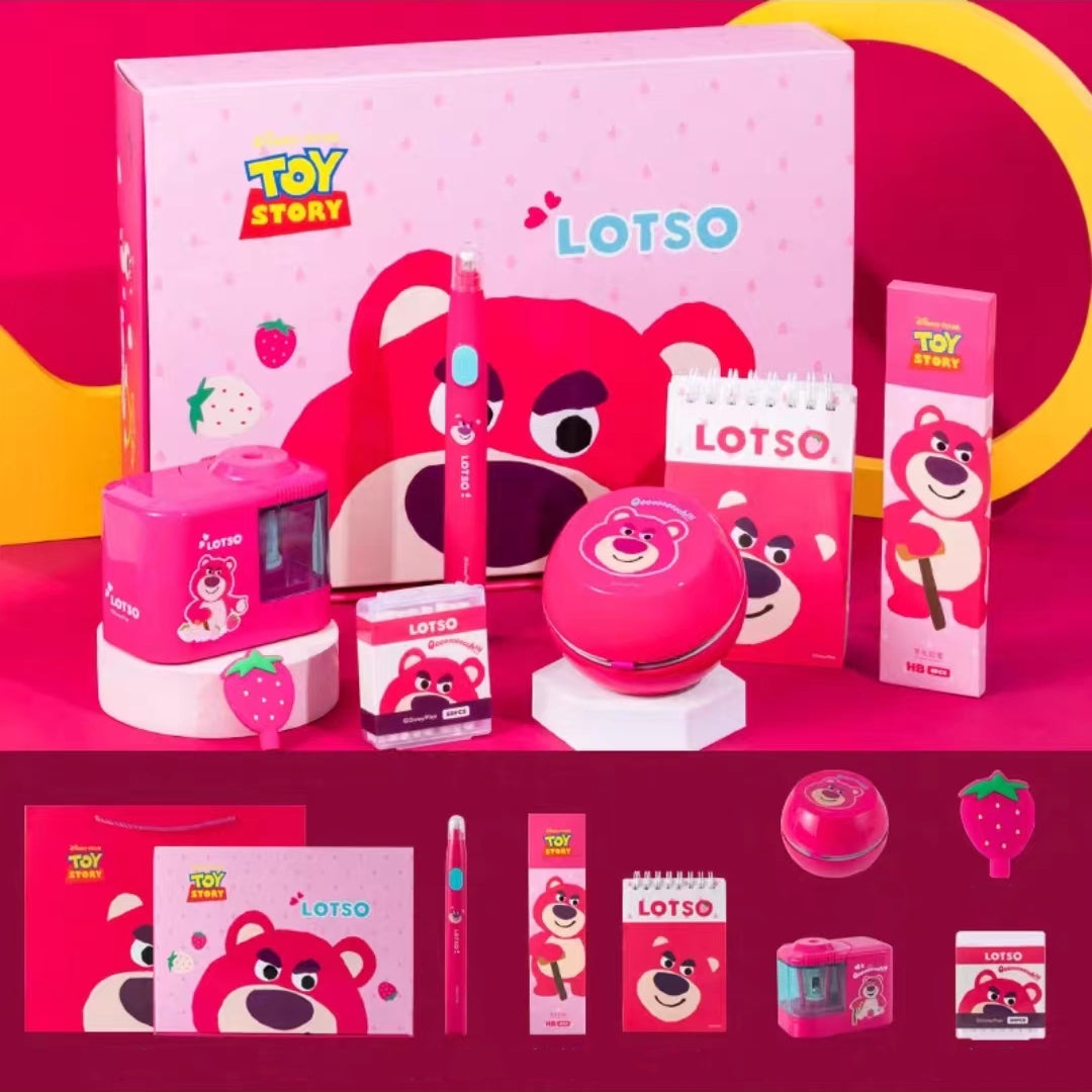 #135 Lotso Theme Electric Stationery Set
