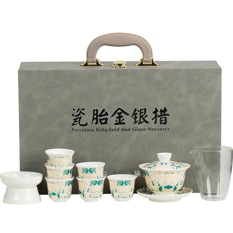 #153 Ceramic Portable Tea Set