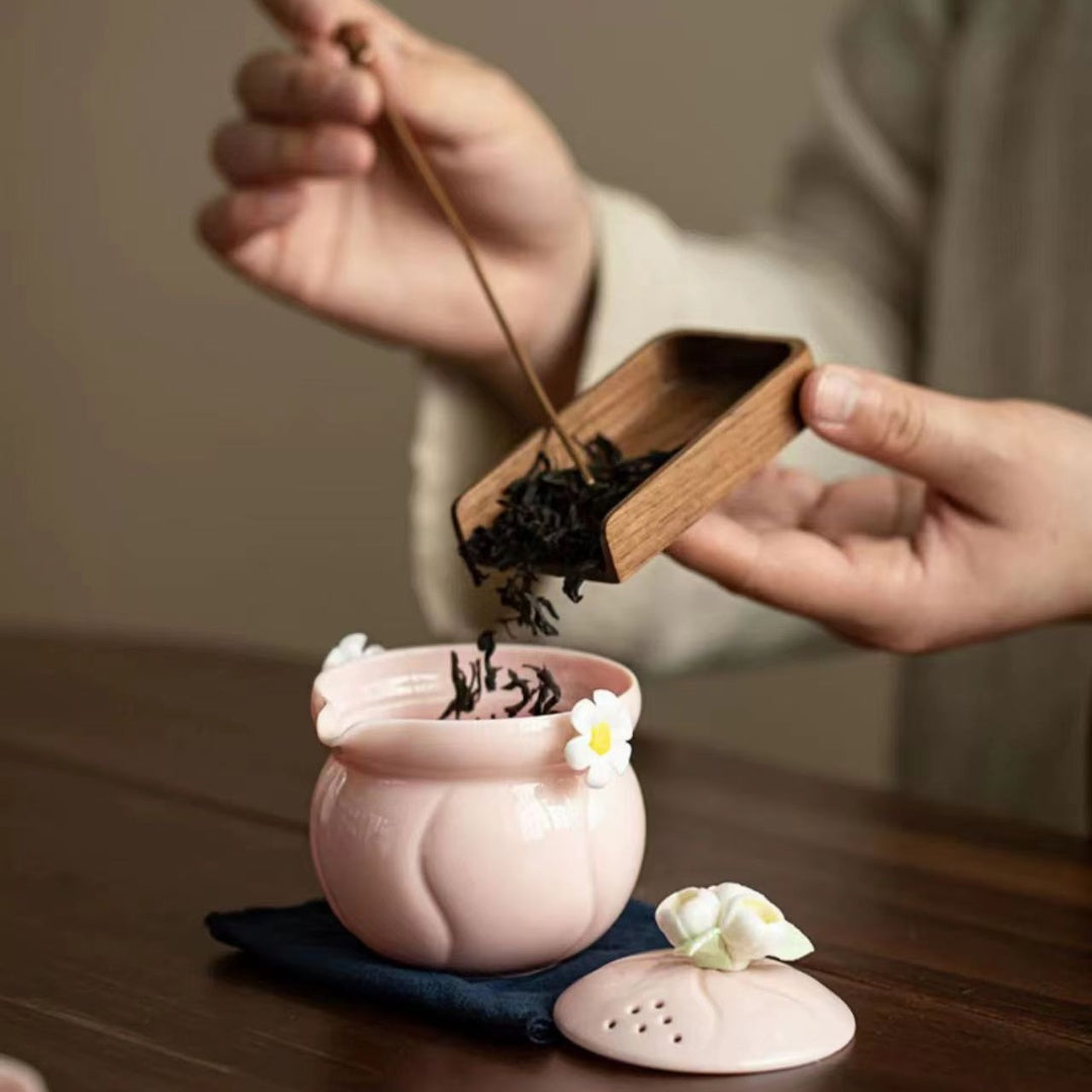 OG Peach Blossom Travel Tea Set