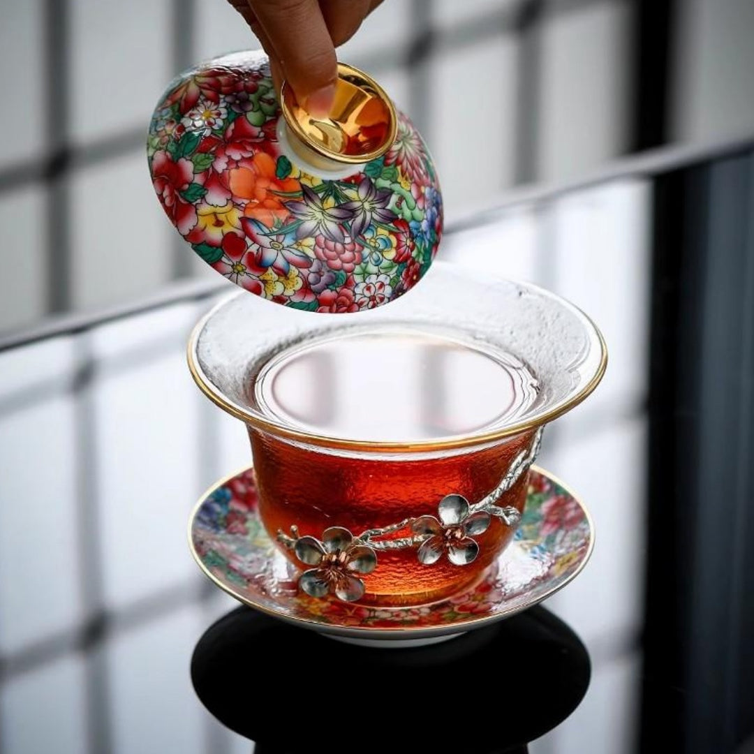 Imperial Palace Glass Gaiwan