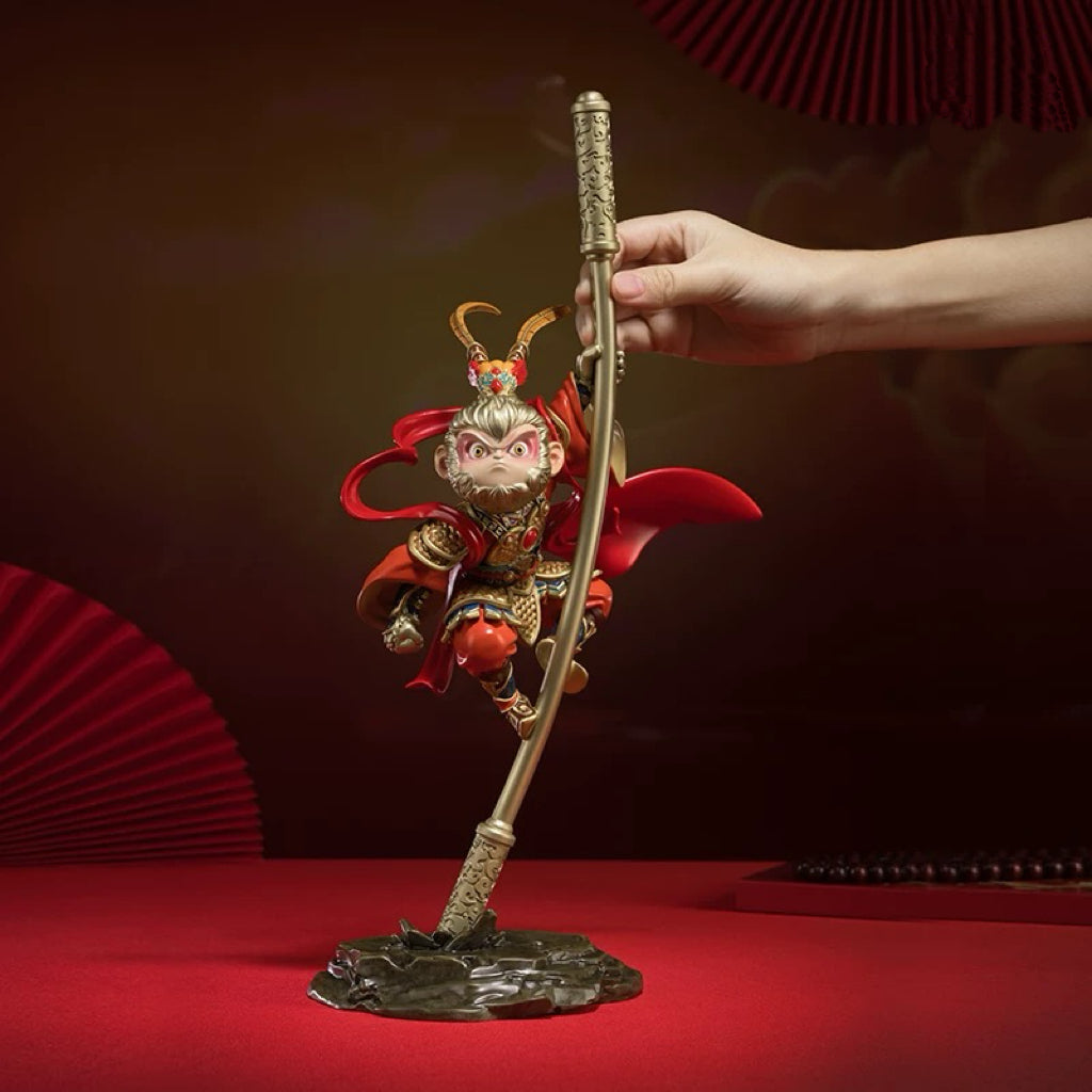 Heroes of the World Living Room Desktop Sun Wukong Qitian Dasheng Copper Figurine  Festival Gift