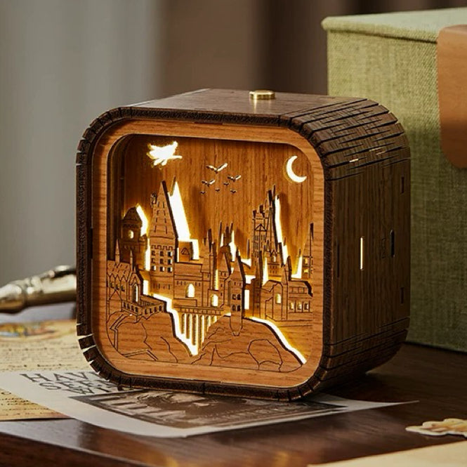 Harry Potter Crystal Ball Music Box Wooden Music Box