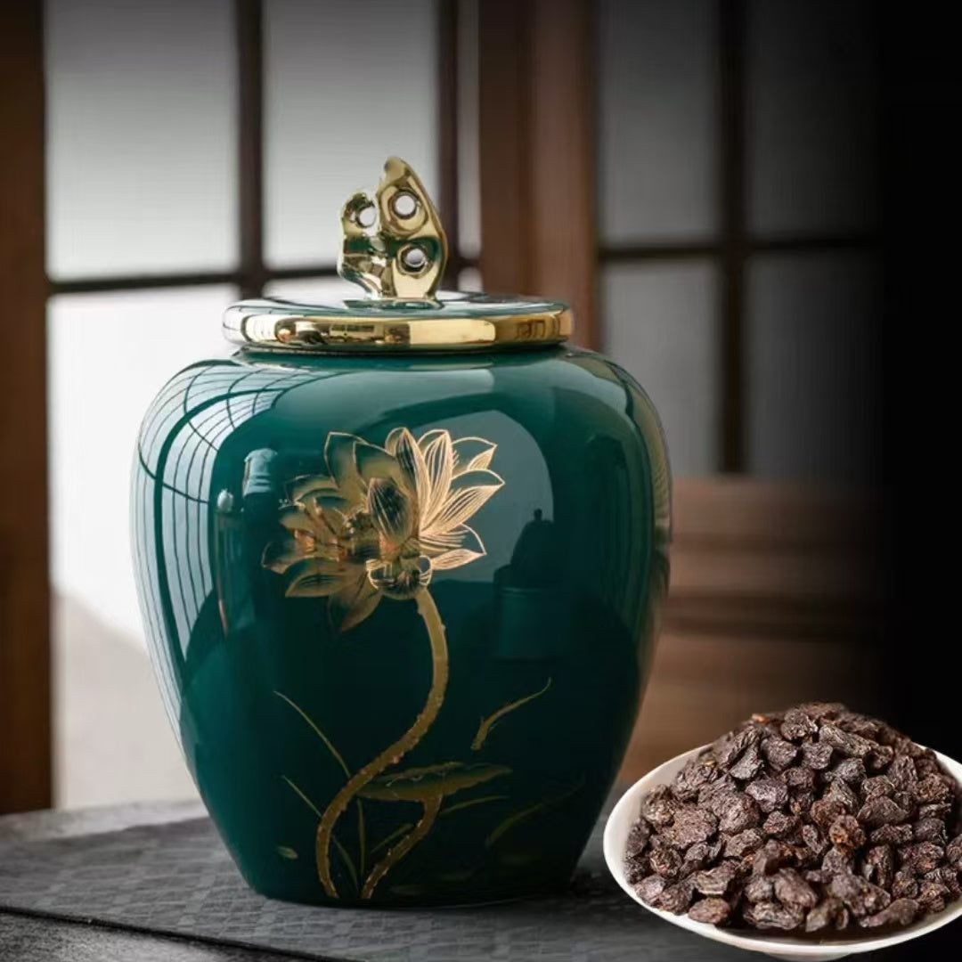 "Broken Silver " Puer Tea (2004 Vintage) – Ancient Tree Fermented Tea from Yunnan