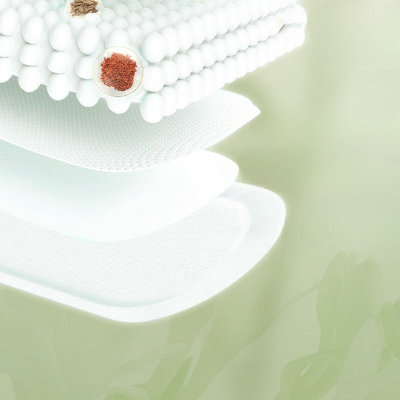 Natural And Gentle 7 Precious Herbal Chinese Medicine Cotton Breathable Intimate Care Antibacterial Panty Liners
