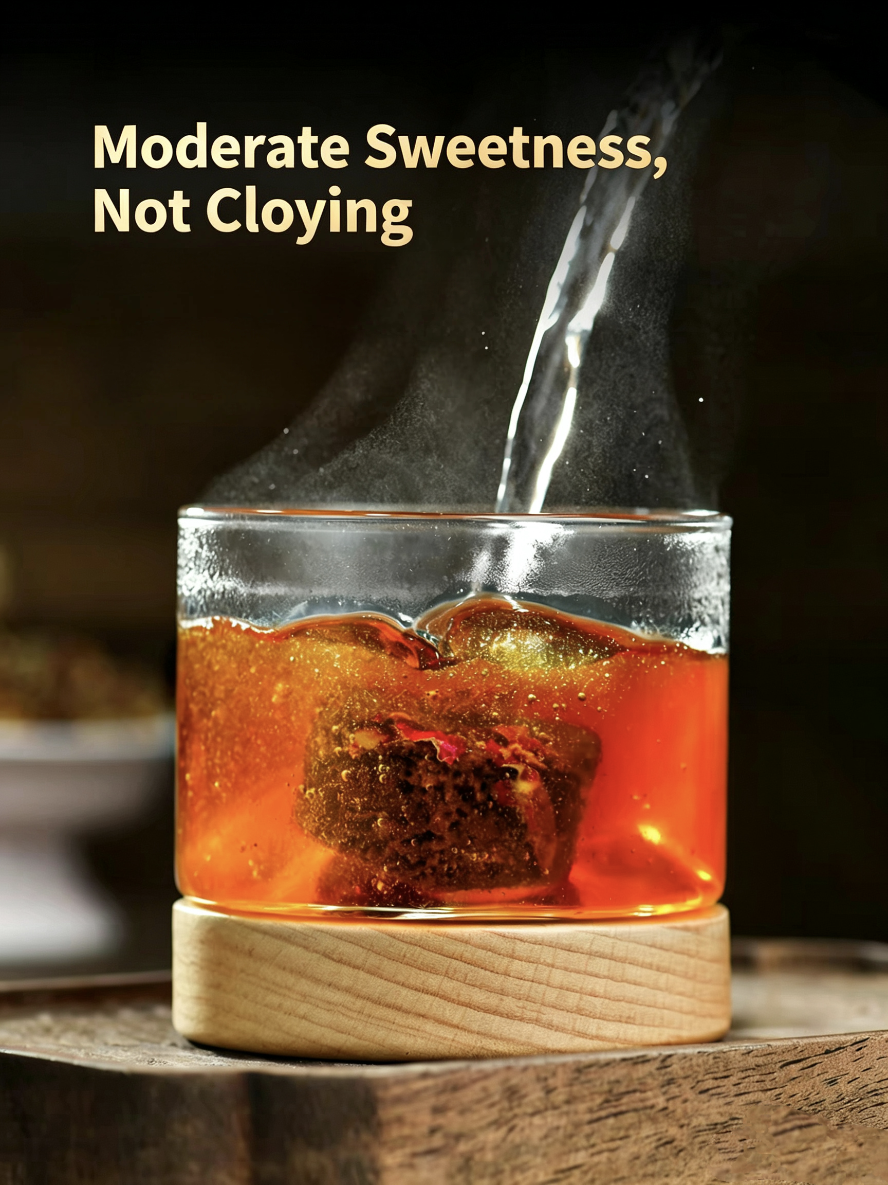 Yunnan Hand‑Made Black Sugar Ginger Cubes(400 g per box)