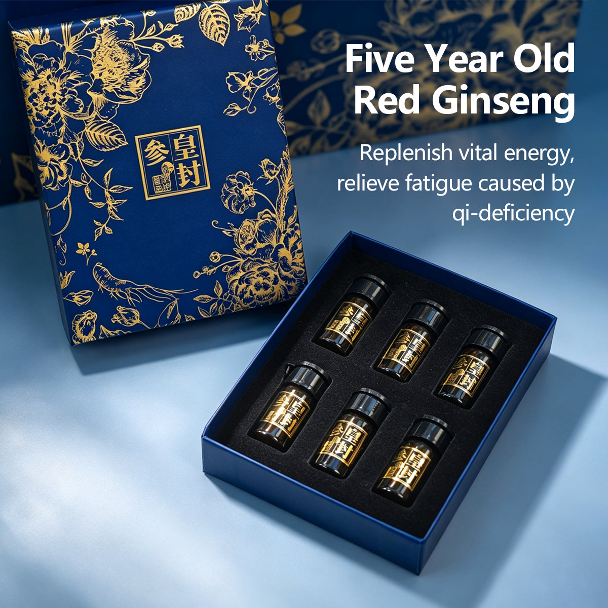 Fermented Red Ginseng Essence Liquid – 60g (2g × 6 bottles x 5 cartons)