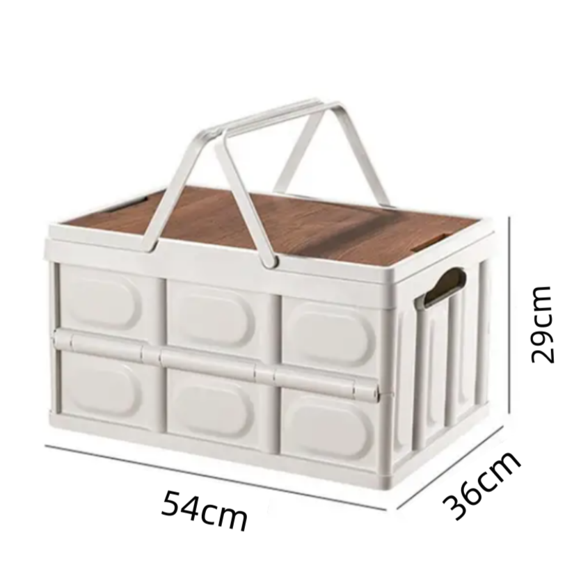 #144 Camping Foldable Storage Box with Handle