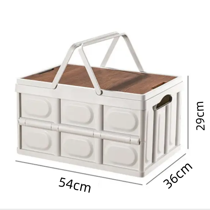 #144 Camping Foldable Storage Box with Handle