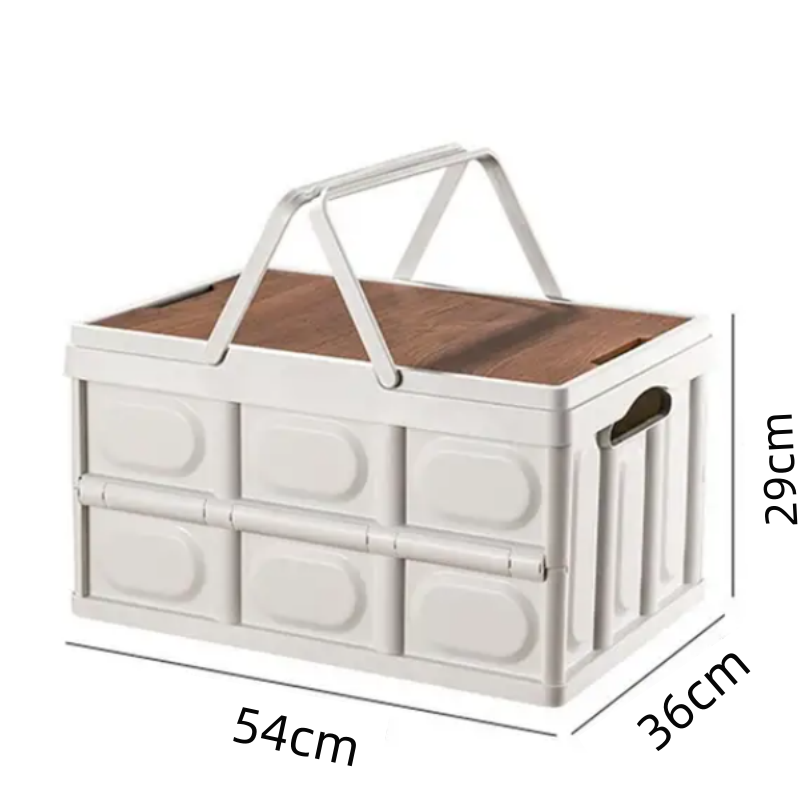 #144 Camping Foldable Storage Box with Handle