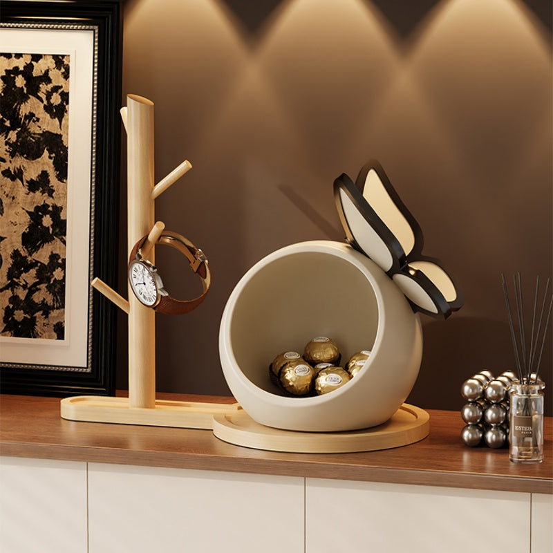 Nature Inspired Elegance Butterfly Display and Storage Piece