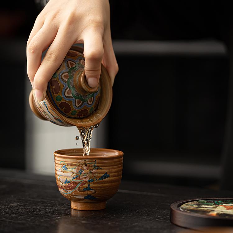 Dunhuang Hand-crafted Tea Set