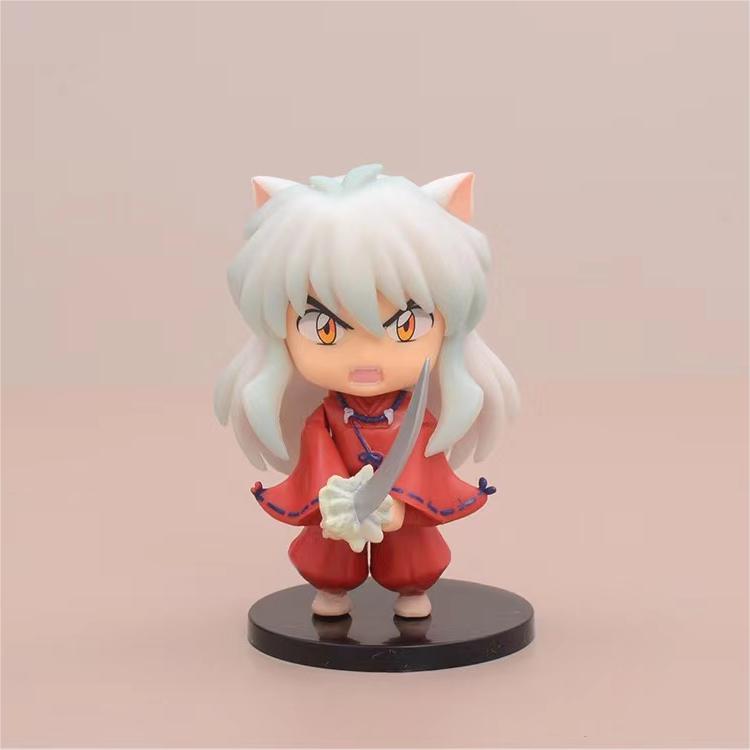 #361 INUYASHA Cute Figure Model Toys 6pcs