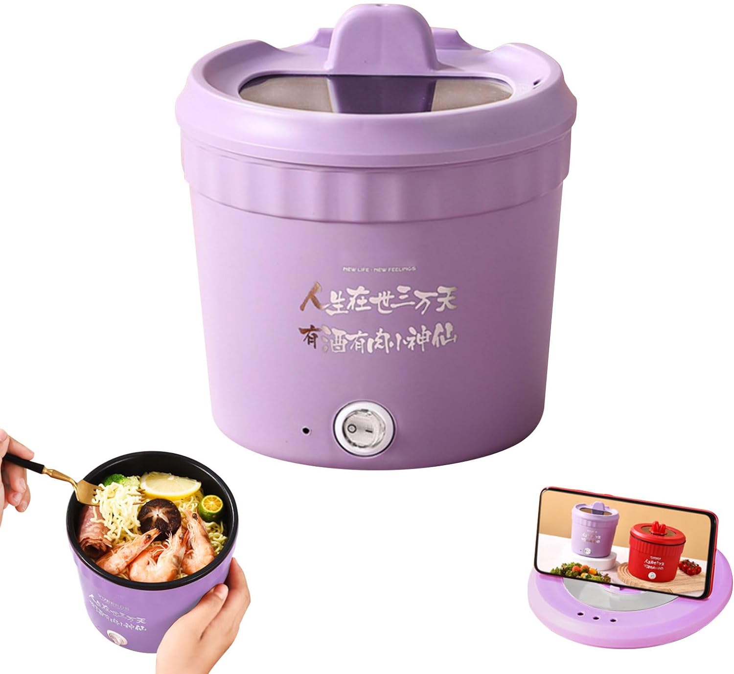 #093 Mini Electric Multifunctional Small Pot