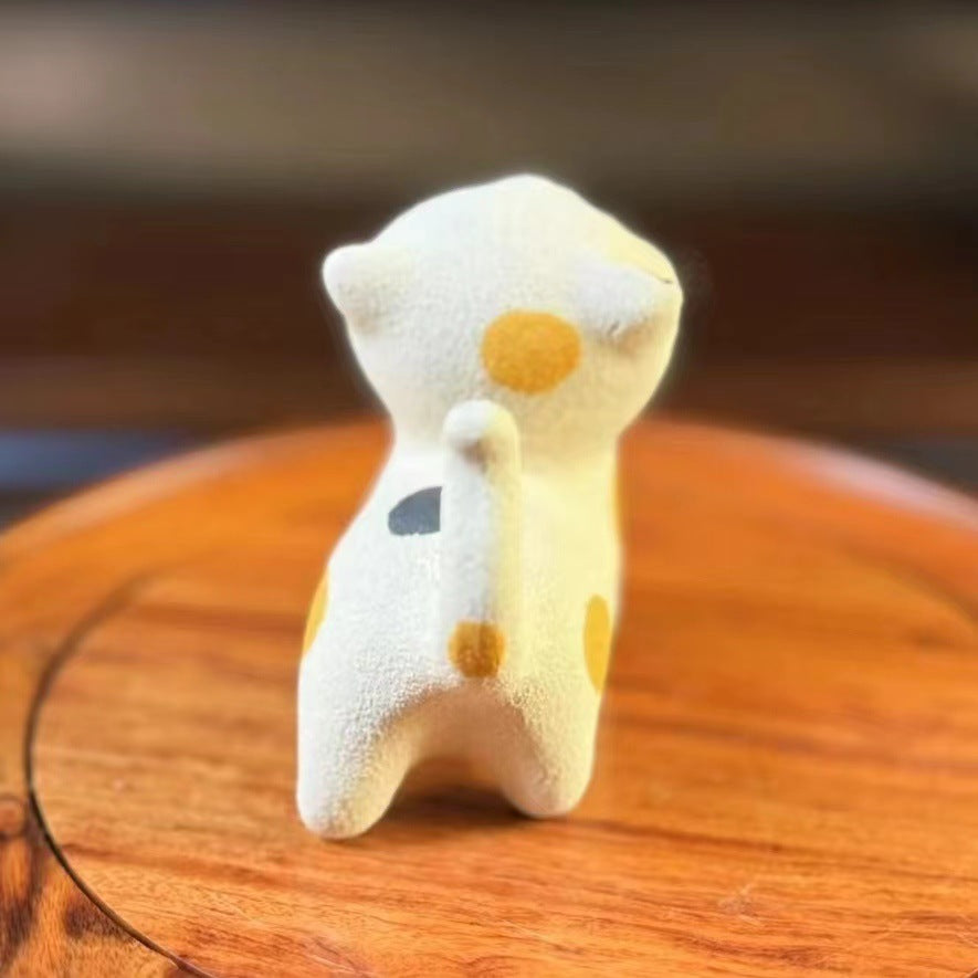 Yixing Zisha Clay Cat Tea Pet