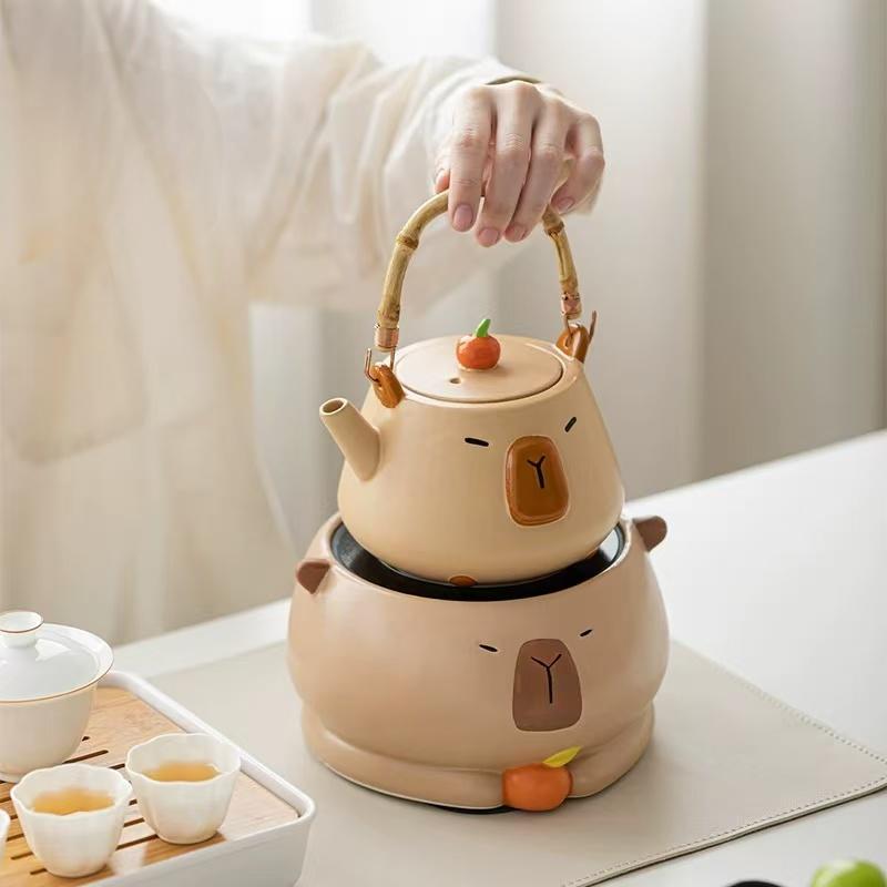 Capybara Electric Tea Stove Set