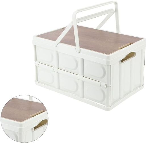 #144 Camping Foldable Storage Box with Handle