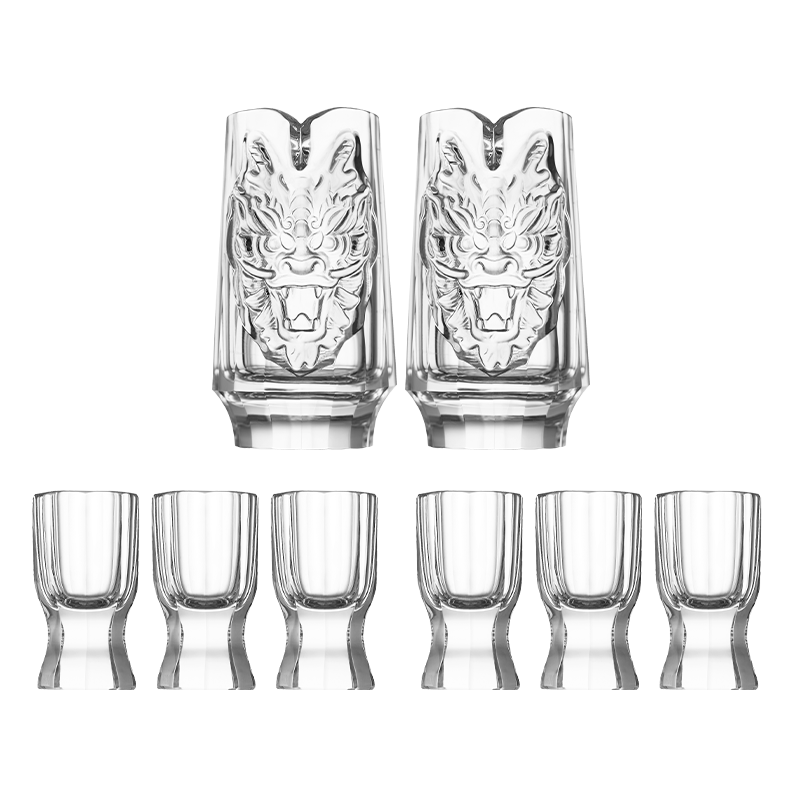 Premium Chenlong Crystal Wine Set Gift Box