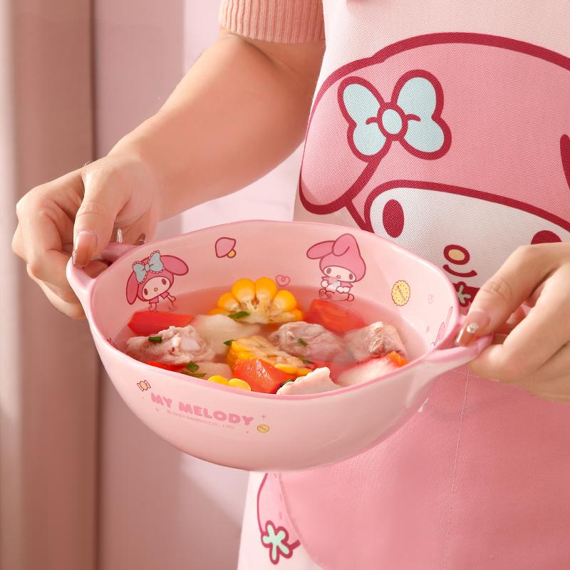 Sanrio Double-Handle Soup Bowl