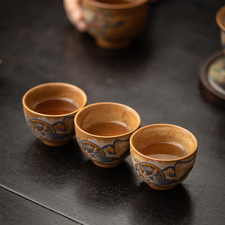Dunhuang Hand-crafted Tea Set