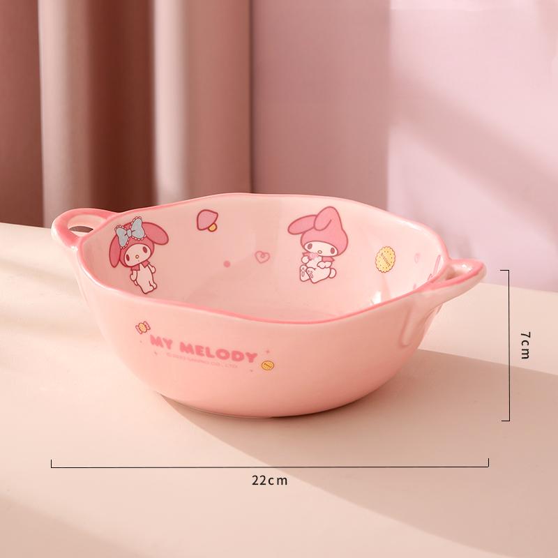 Sanrio Double-Handle Soup Bowl