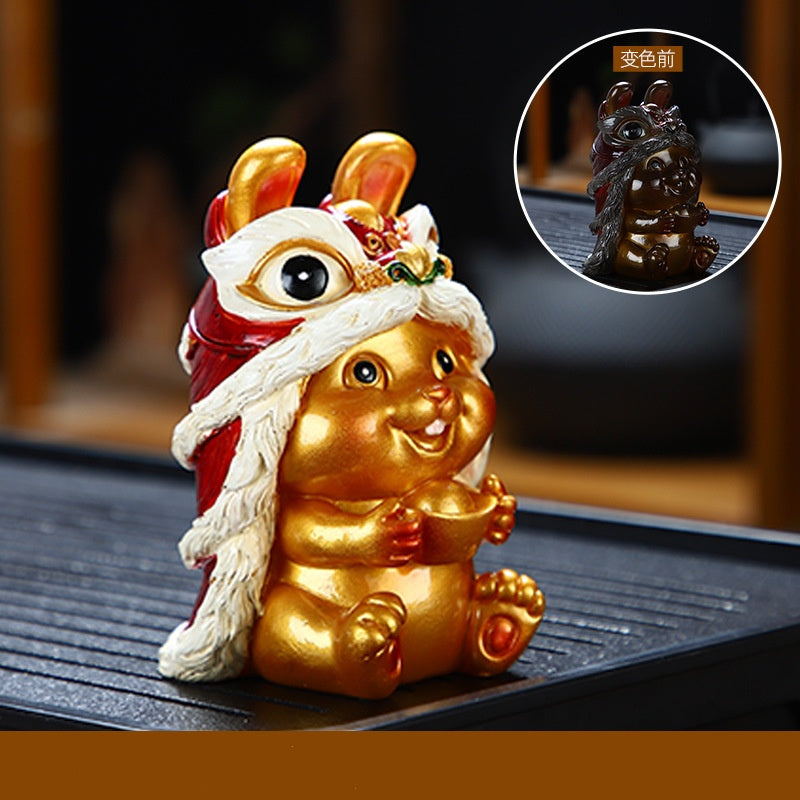 Color-Changing Rabbit Tea Pet
