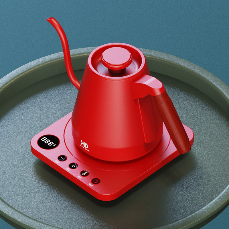 0.8L Home Tea Kettle with Slim Spout for Gongfu Tea, Temperature Control and Insulation Electric Water Heater