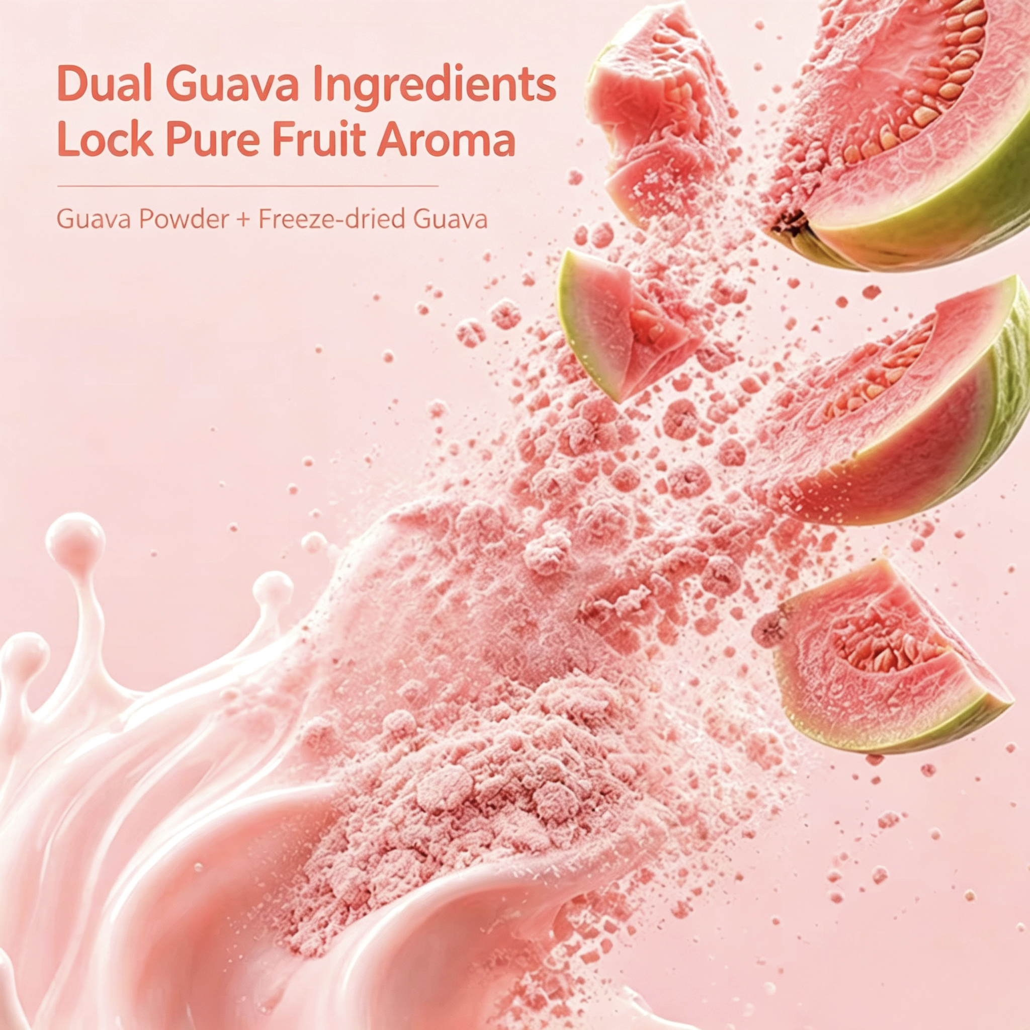 Lime‑Guava Oat Milk Instant Cereal, Low‑Sugar‑Friendly, Hot & Cold Brew, Single‑Serve Sachets, Filling Meal‑Replacement Drink