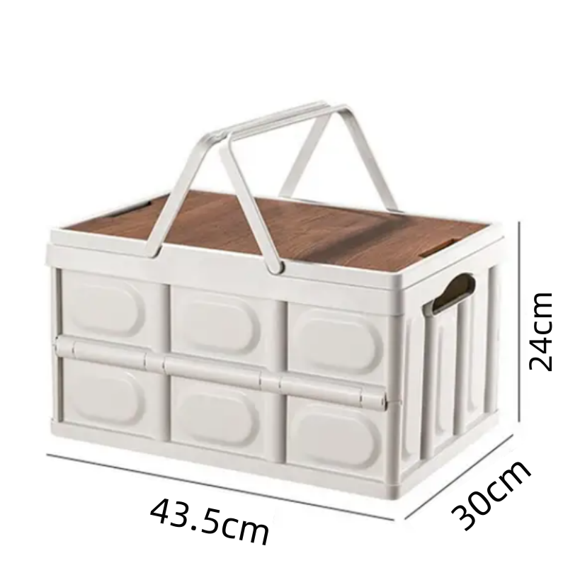 #144 Camping Foldable Storage Box with Handle