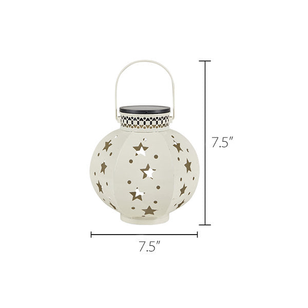 #S20 Star Solar Powered Metal Lamp