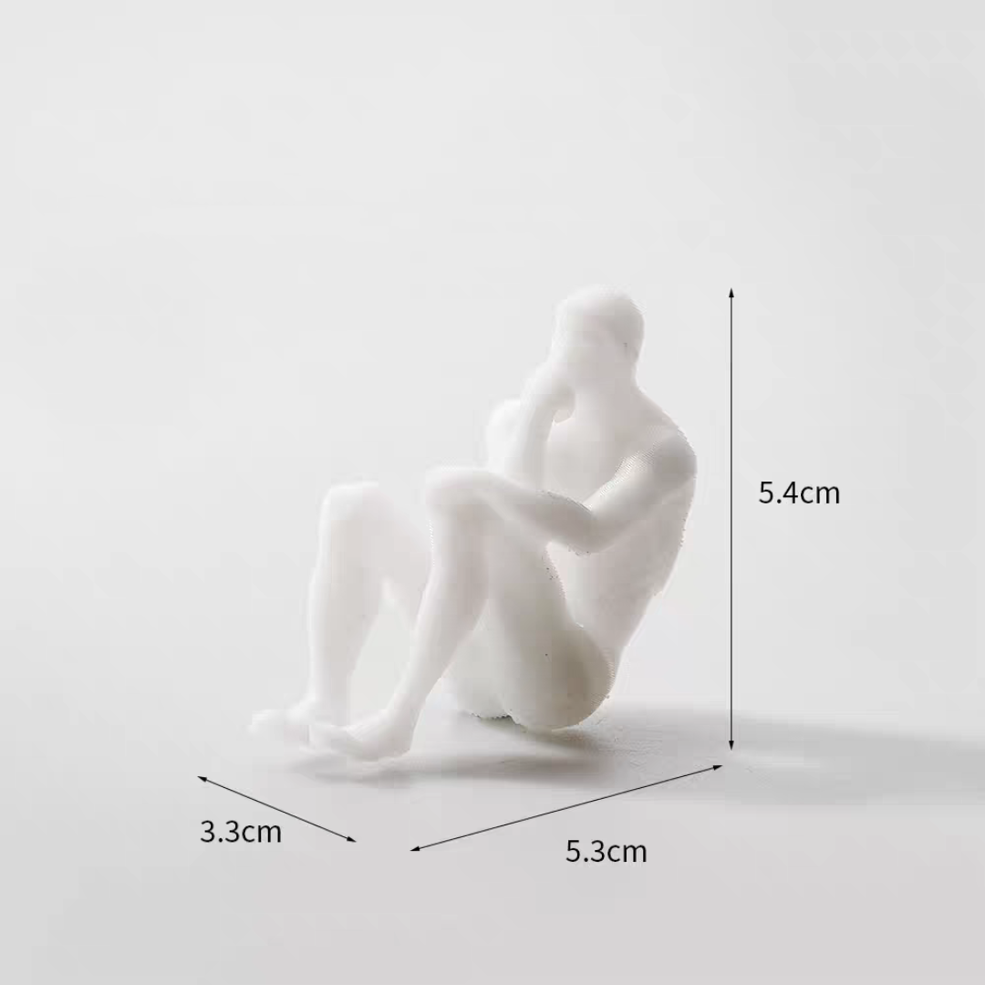 #131 The Thinker Toothpaste Cap and Toothpaste Squeezer Dispenser