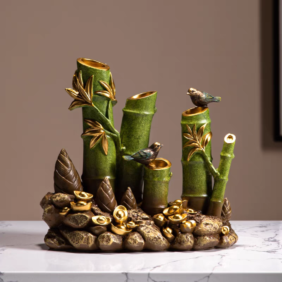 #165 Lucky Bamboo New Chinese Decoration