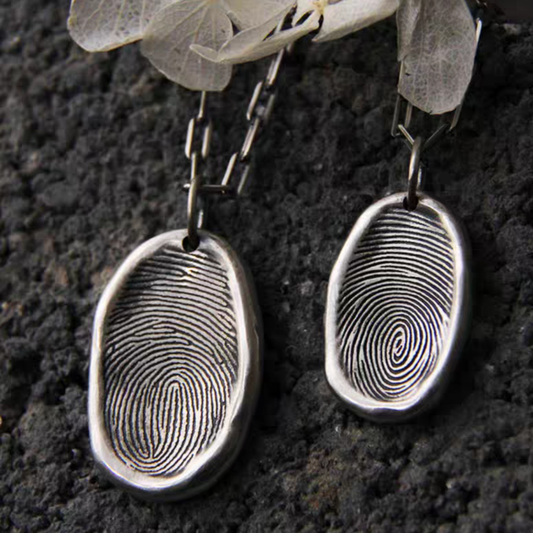 #311 Customized Fingerprint Necklace