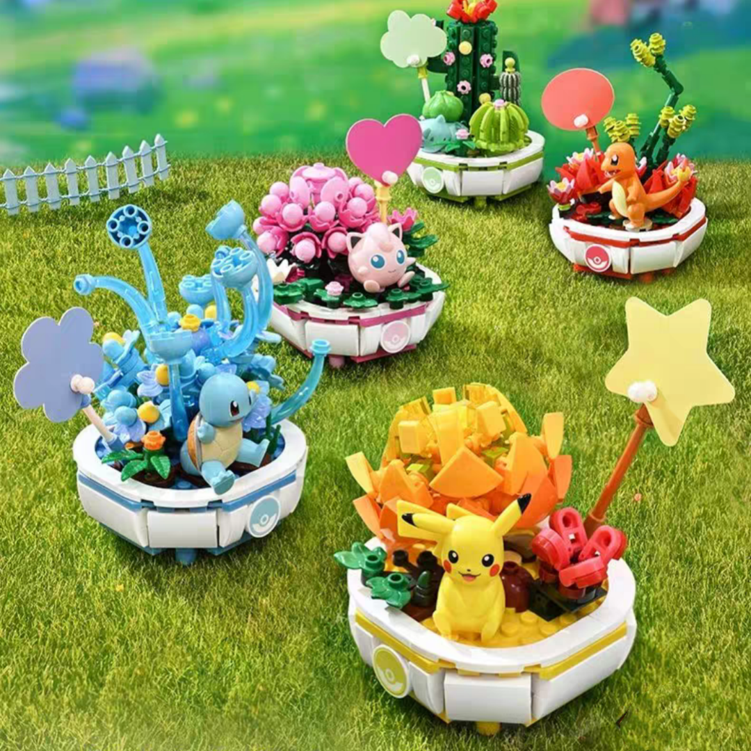 #314 Pokémon Series Building Blocks-Pikachu