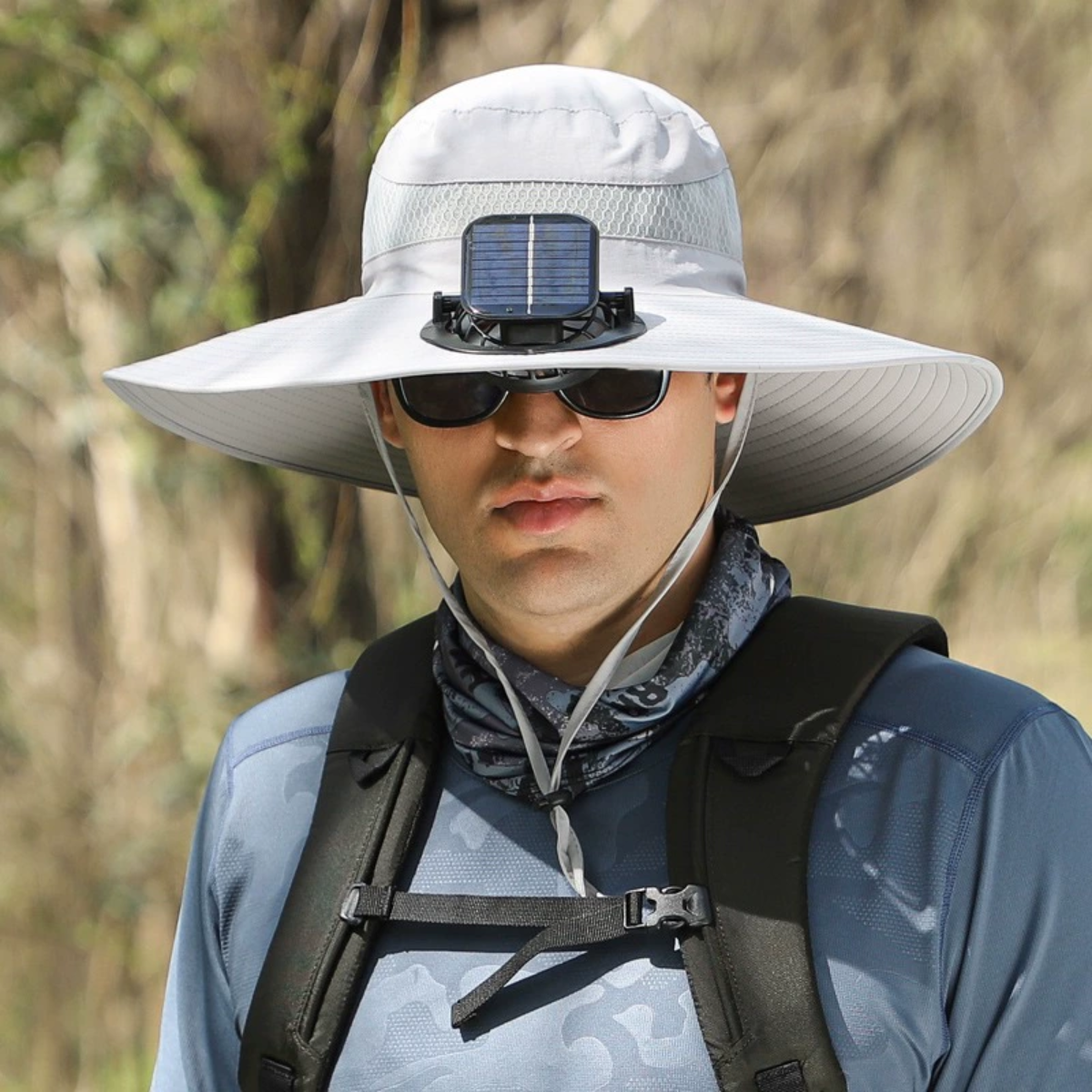 #C7 Solar Fan Hat