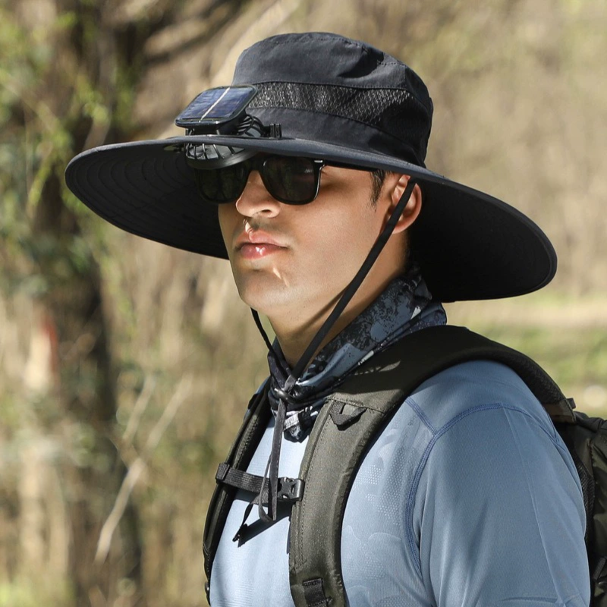 #C7 Solar Fan Hat