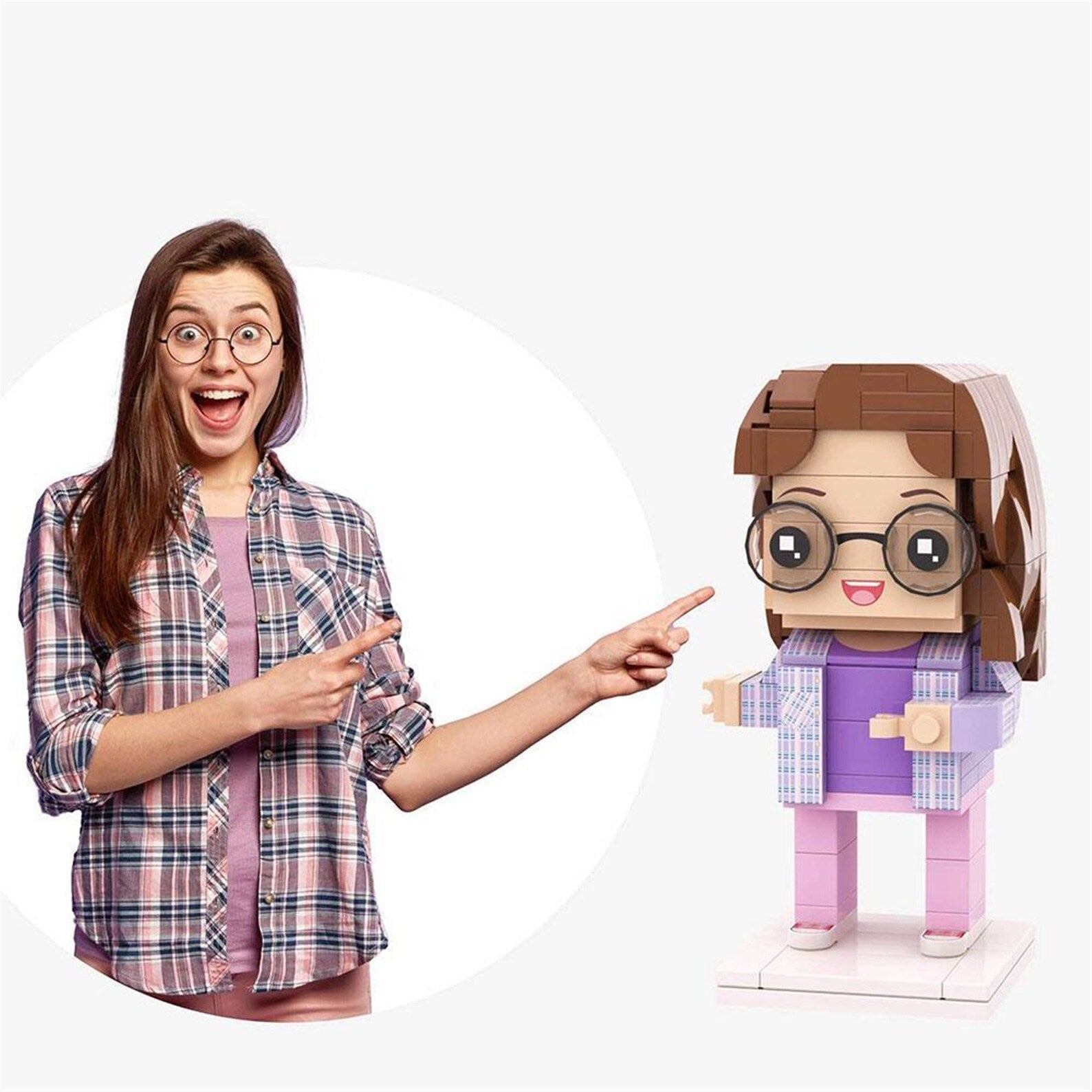 #350 Custom Mini Brick Figures